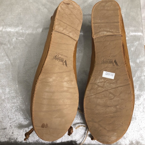 5/$20 Vintage Shoe Company leather ballet size 6.5 - Picture 4 of 5